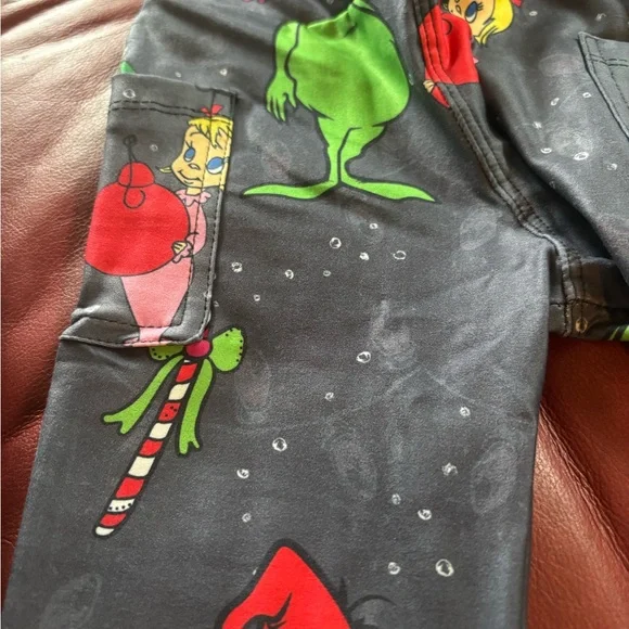 3 Pair Leggings Bundle Baby Yoda & Grinch - Picture 4 of 13